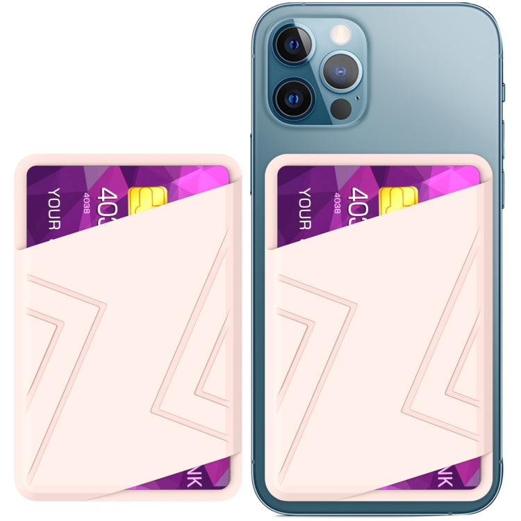 For IPhone 12 / 13 / 14 Series AhaStyle PT133-C Silicone Magnetic Card Case, Magnetic